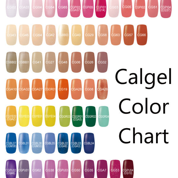 Calgel Colors