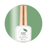 Calgel 12C Non-Wipe Three-in-One Gel Polish 05 Green Khaki 8ml (CG12C05)